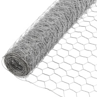 Galvanised Wire Netting - Chicken Wire 10m x 0.6m